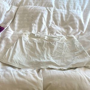 lululemon pacesetter white skirt size 8